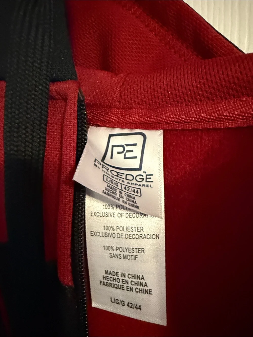 Pro Edge bold red